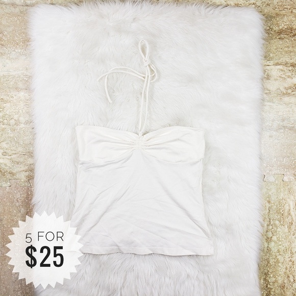 LOFT Tops - LOFT Halter Top Cream Size Medium H20